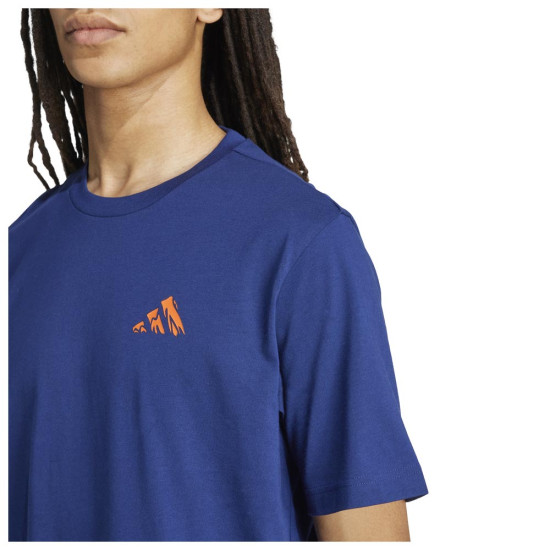 Adidas Ανδρική κοντομάνικη μπλούζα Doodle Hunt Hike Graphic Tee